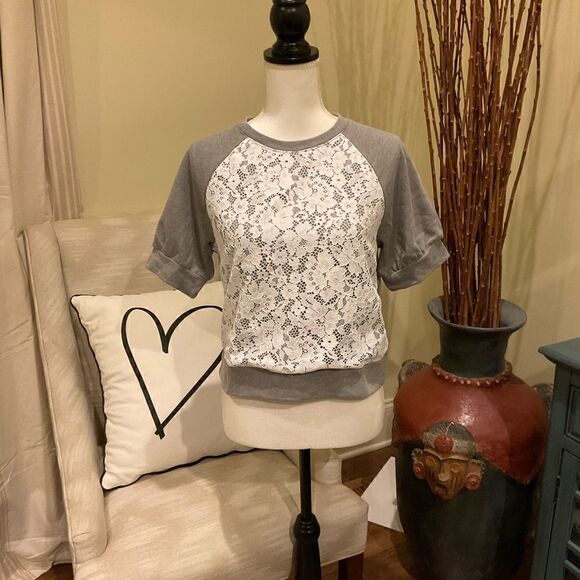 Charter Club Cropped Top 🖤 - Picture 1 of 5